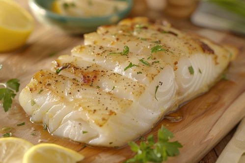 生鮮海鮮水產(chǎn)銀鱈魚(yú)素材 攝影圖
