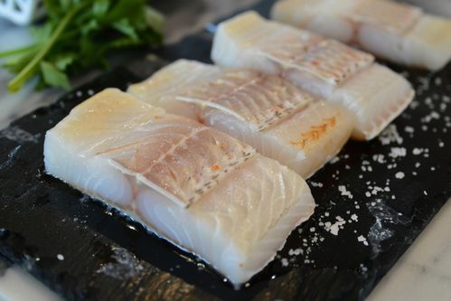 生鮮海鮮水產(chǎn)海鮮銀鱈魚(yú) 攝影圖