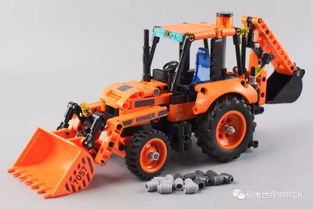 衛(wèi)樂積木 7057 科技拼裝系列,挖掘裝載機